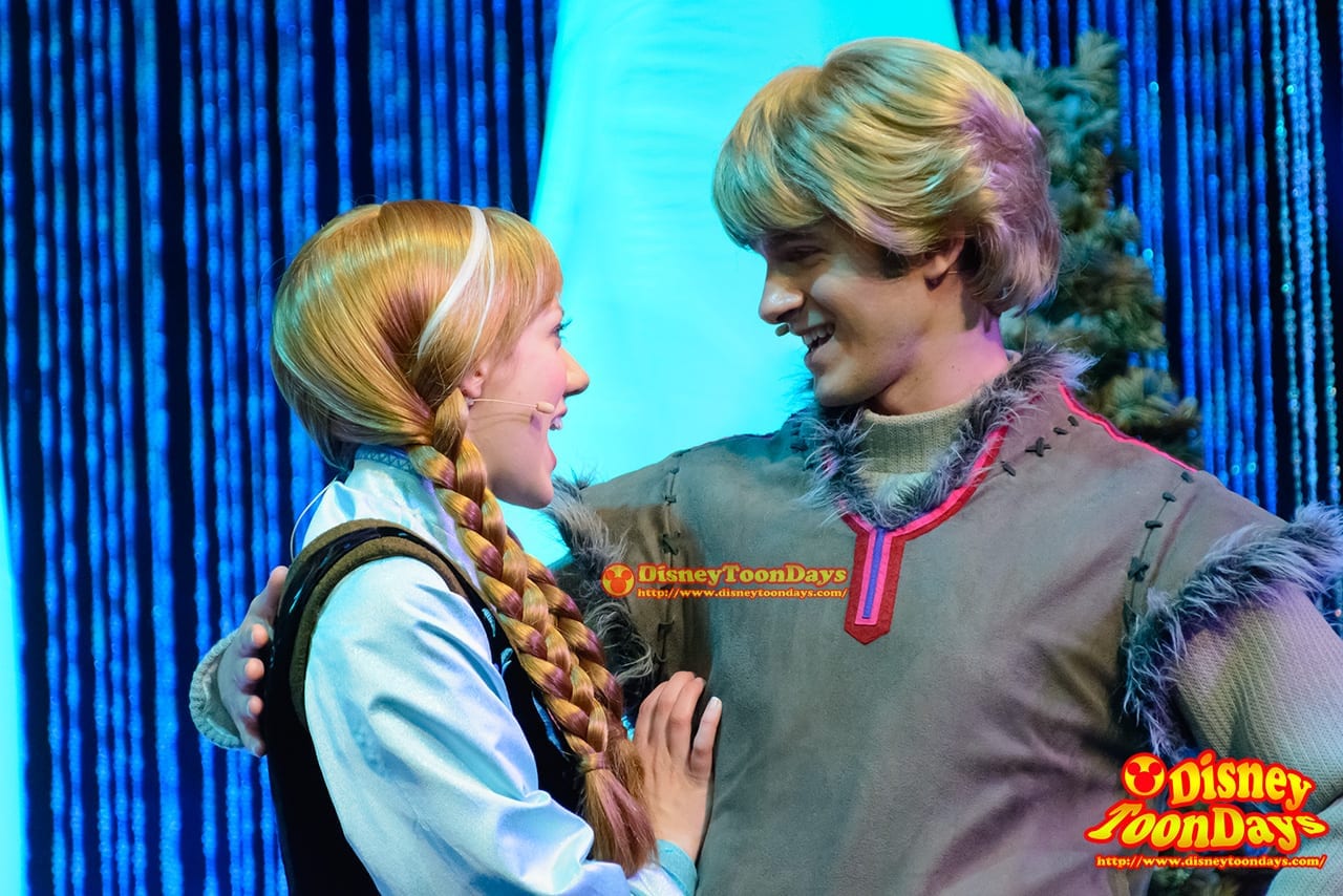 WDW ディズニーハリウッドスタジオ エコーレイク フォー・ザ・ファースト・タイム・イン・フォーエバー：ア・フローズン・シングアロング・セレブレーション アナ　クリストフ