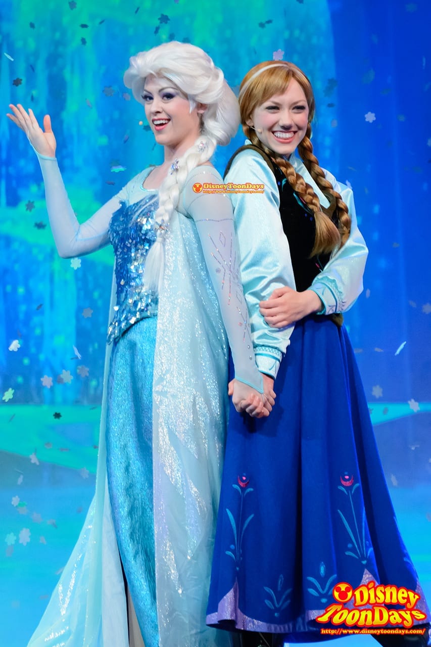 WDW ディズニーハリウッドスタジオ エコーレイク フォー・ザ・ファースト・タイム・イン・フォーエバー：ア・フローズン・シングアロング・セレブレーション エルサ アナ　