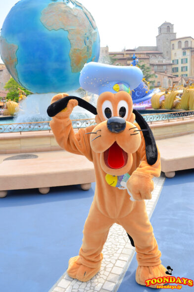 ディズニーシー・プラザ フリーグリーティング プルート