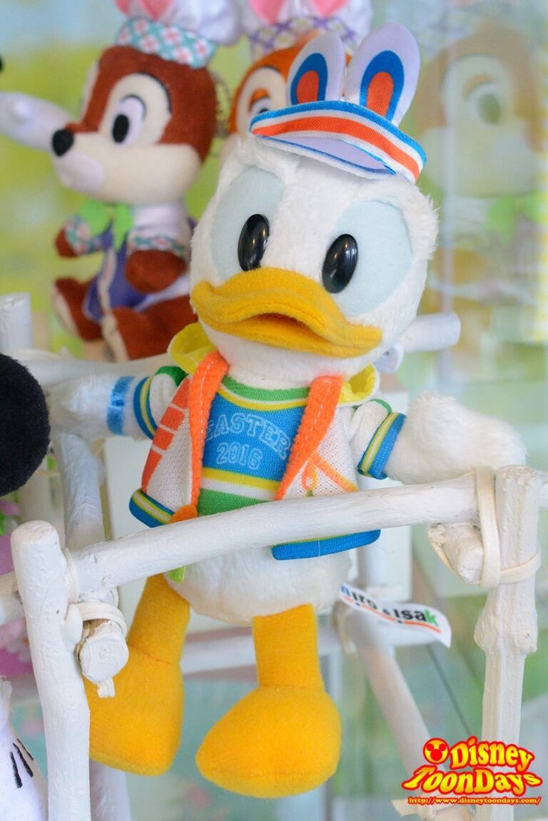 TDL ディズニー・イースター 2016 スペシャルグッズ ぬいぐるみバッチ ドナルド
