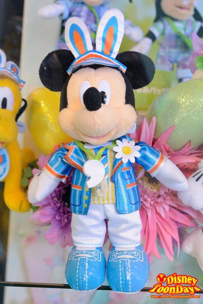 TDL ディズニー・イースター 2016 スペシャルグッズ ぬいぐるみバッチ ミッキー
