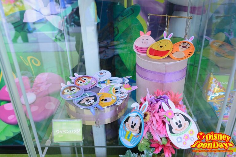 TDL ディズニー・イースター 2016 スペシャルグッズ ぬいぐるみバッチ ワッペンバッジ
