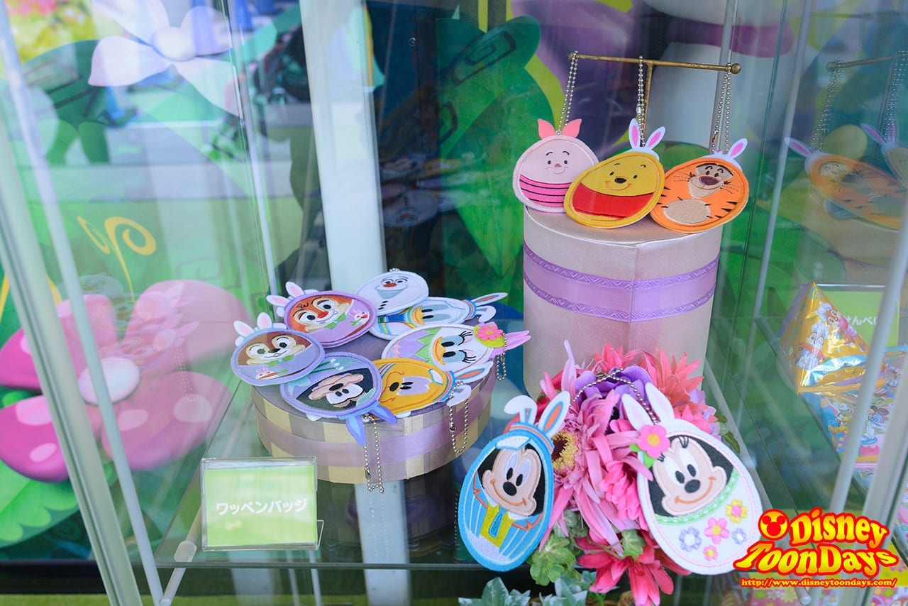 TDL ディズニー・イースター 2016 スペシャルグッズ ぬいぐるみバッチ ワッペンバッジ