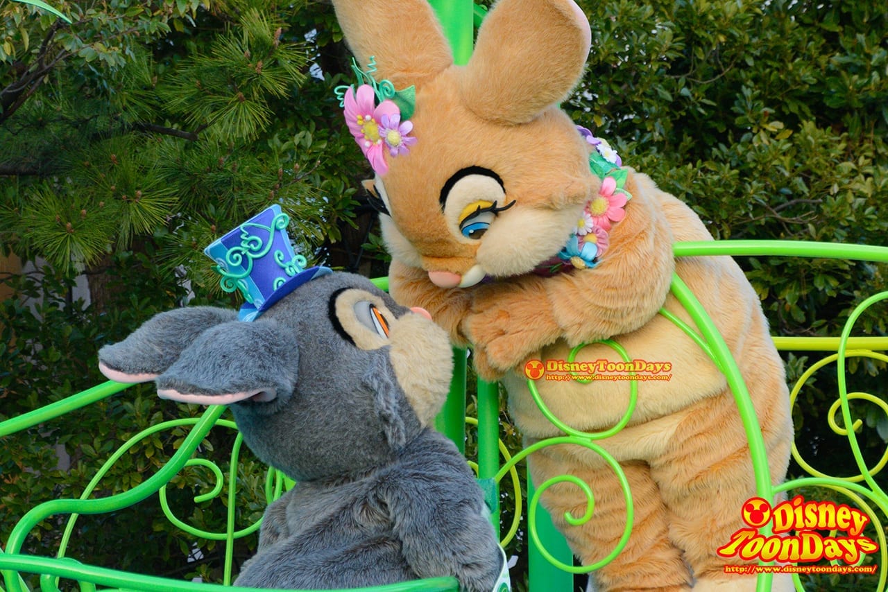 TDL ディズニー・イースター 2016 ヒッピティ・ホッピティ・スプリングタイム とんすけ ミスバニー