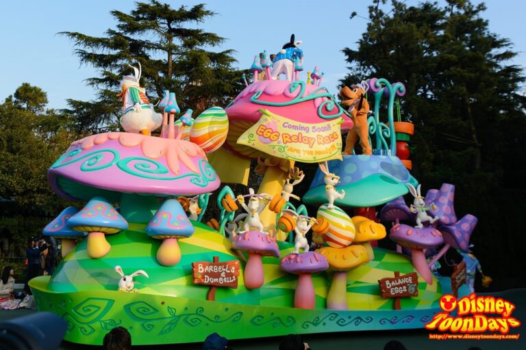 TDL ディズニー・イースター 2016 ヒッピティ・ホッピティ・スプリングタイム ジムフロート