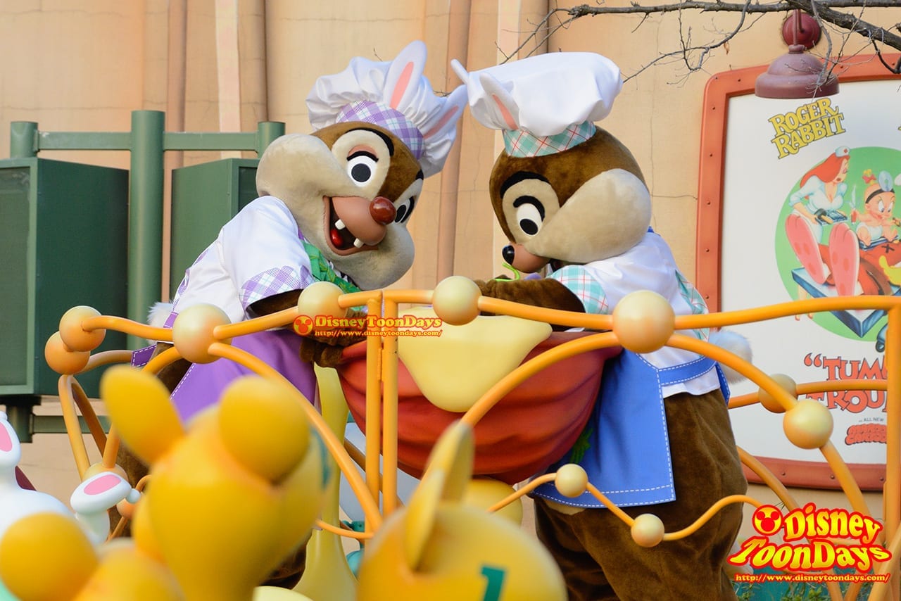 TDL ディズニー・イースター 2016 ヒッピティ・ホッピティ・スプリングタイム デール チップ