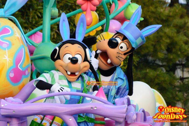 TDL ディズニー・イースター 2016 ヒッピティ・ホッピティ・スプリングタイム マックス グーフィー
