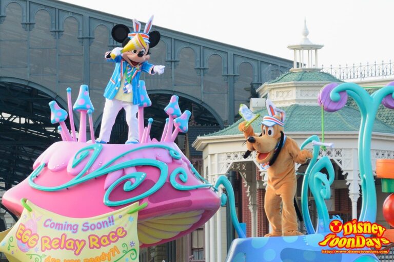 TDL ディズニー・イースター 2016 ヒッピティ・ホッピティ・スプリングタイム ミッキーマウス プルート