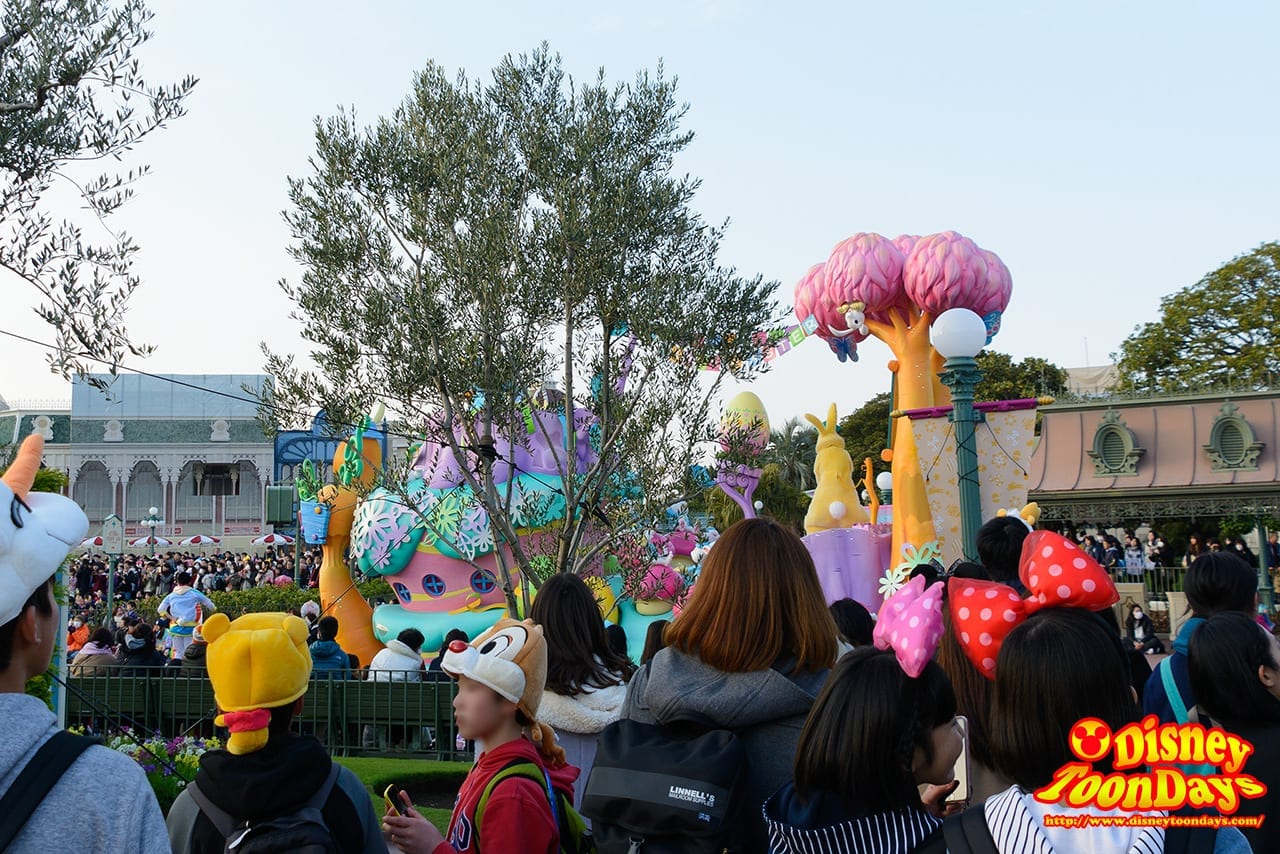 TDL ディズニー・イースター 2016 ヒッピティ・ホッピティ・スプリングタイム 停止位置 ポジ (10)