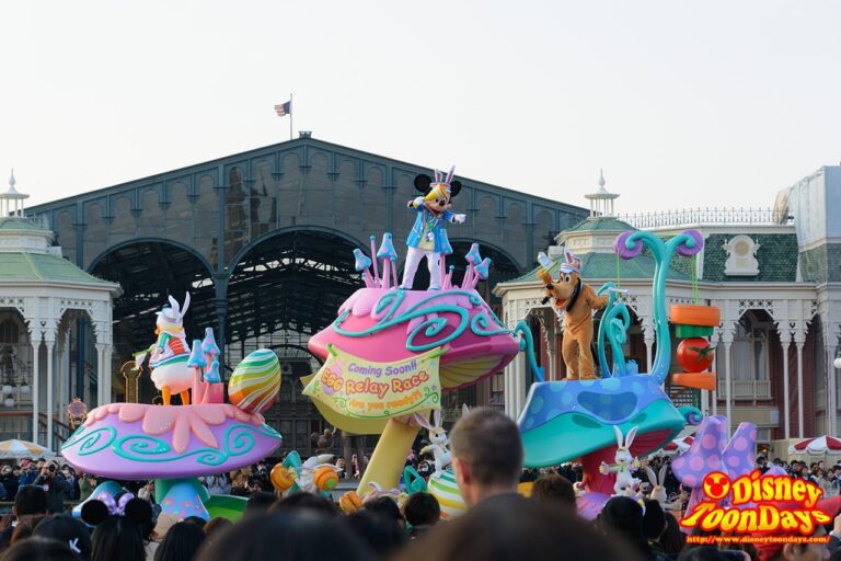 TDL ディズニー・イースター 2016 ヒッピティ・ホッピティ・スプリングタイム 停止位置 ポジ (12)