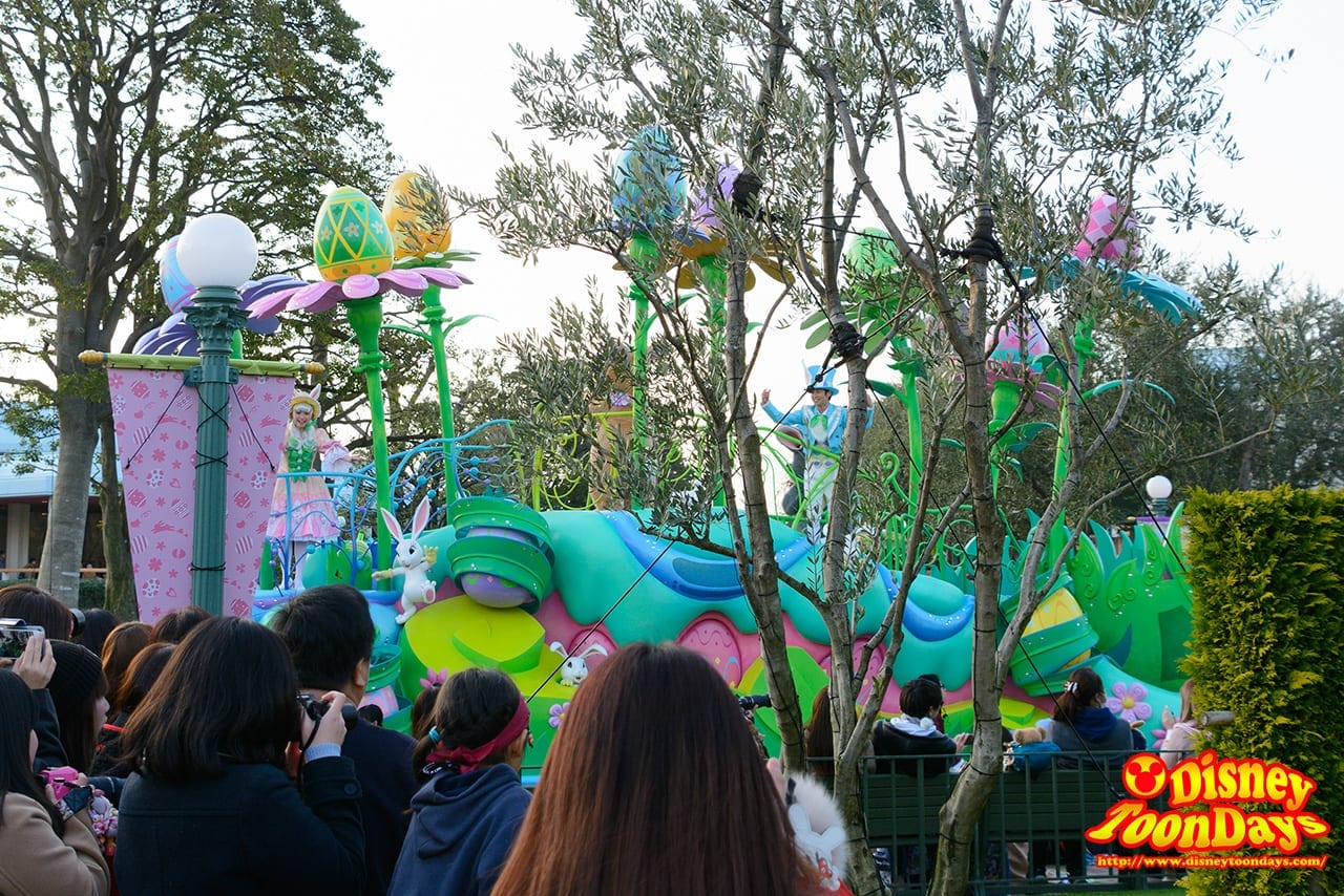 TDL ディズニー・イースター 2016 ヒッピティ・ホッピティ・スプリングタイム 停止位置 ポジ (13)