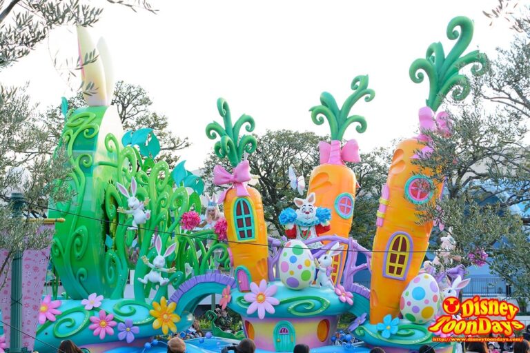 TDL ディズニー・イースター 2016 ヒッピティ・ホッピティ・スプリングタイム 停止位置 ポジ (14)