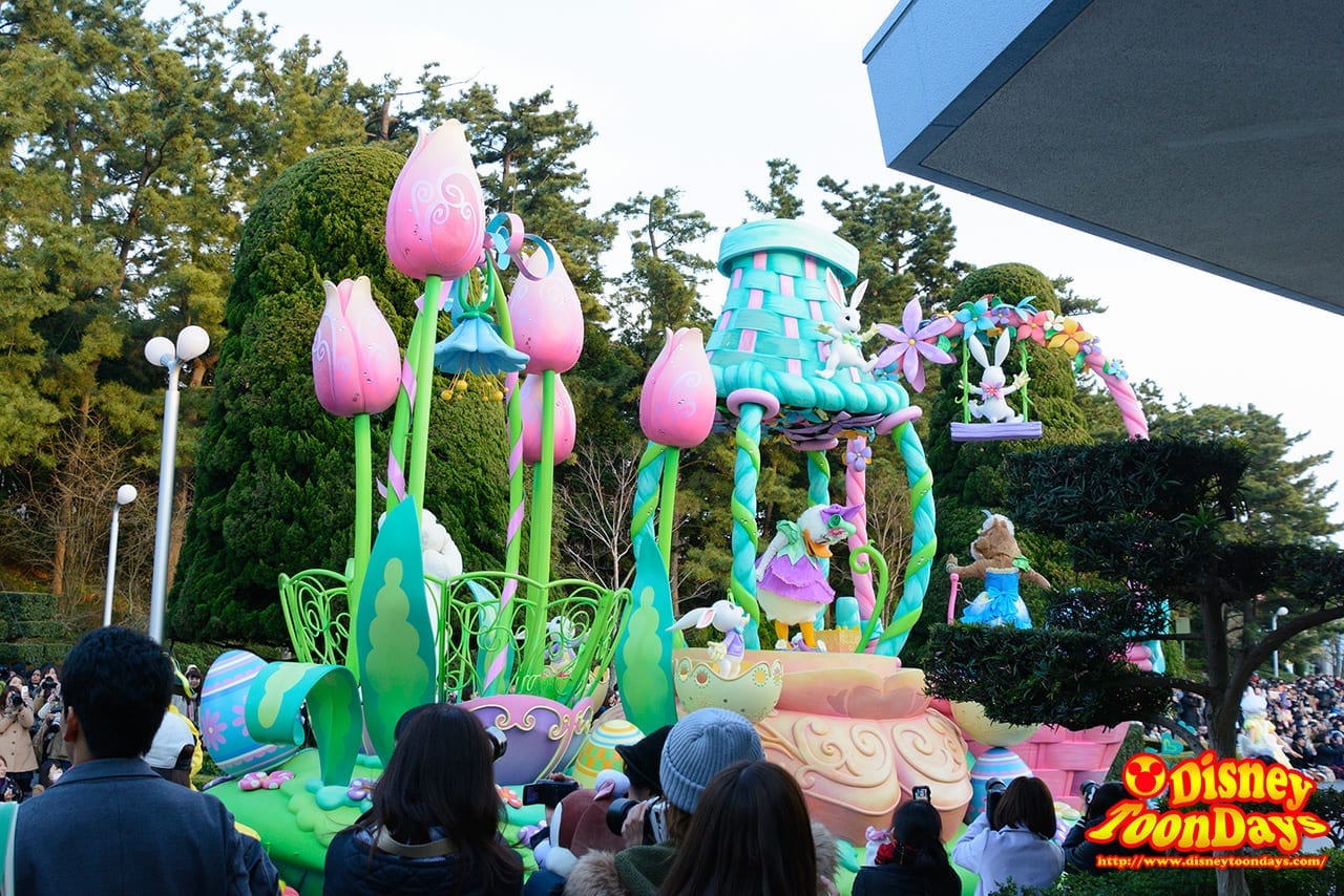 TDL ディズニー・イースター 2016 ヒッピティ・ホッピティ・スプリングタイム 停止位置 ポジ (15)