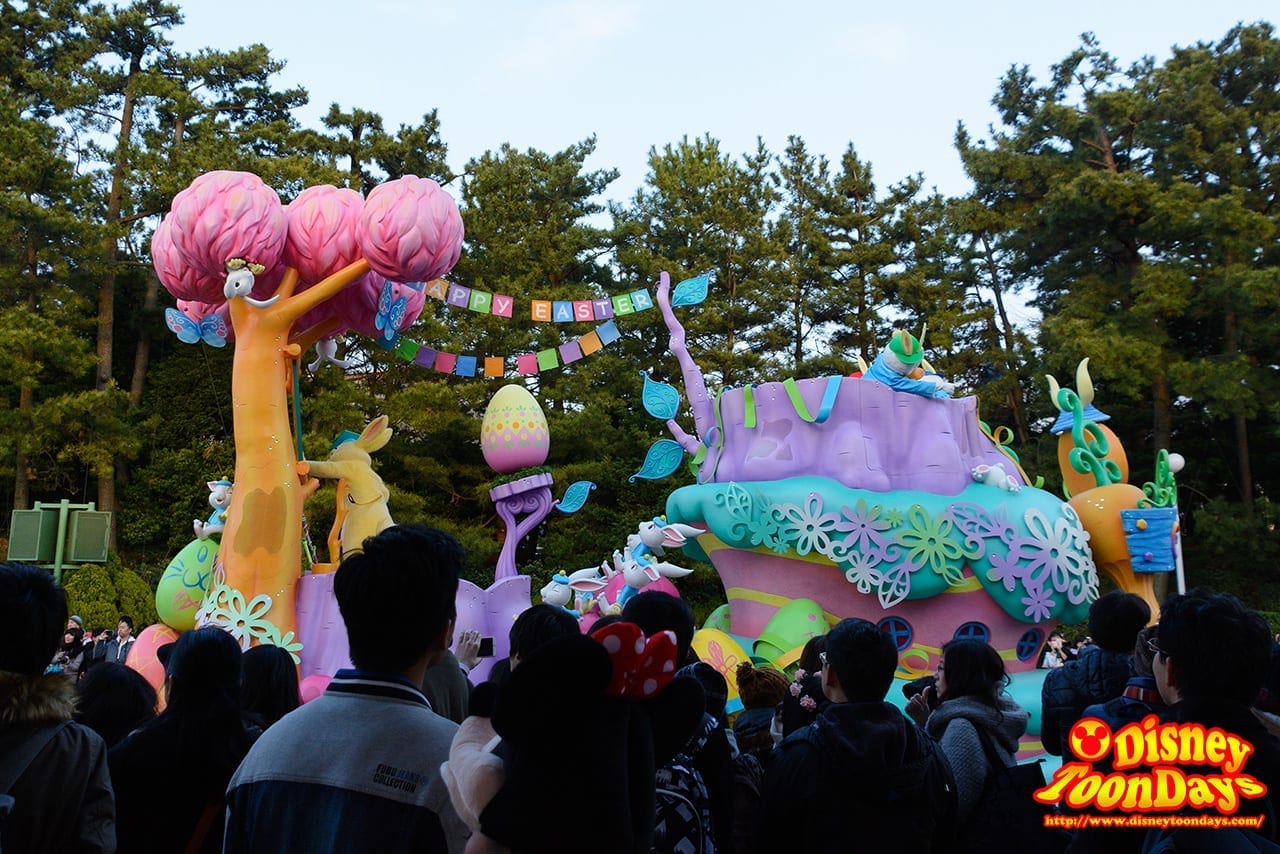 TDL ディズニー・イースター 2016 ヒッピティ・ホッピティ・スプリングタイム 停止位置 ポジ (17)