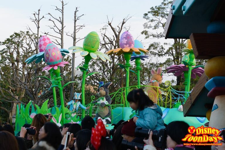 TDL ディズニー・イースター 2016 ヒッピティ・ホッピティ・スプリングタイム 停止位置 ポジ (18)