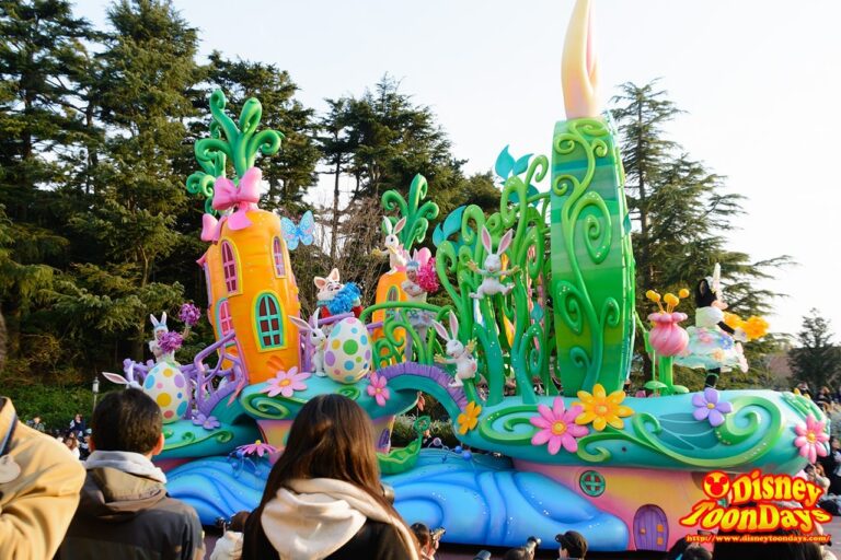TDL ディズニー・イースター 2016 ヒッピティ・ホッピティ・スプリングタイム 停止位置 ポジ (2)