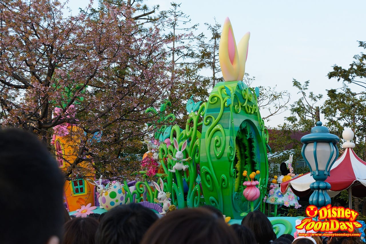 TDL ディズニー・イースター 2016 ヒッピティ・ホッピティ・スプリングタイム 停止位置 ポジ (21)