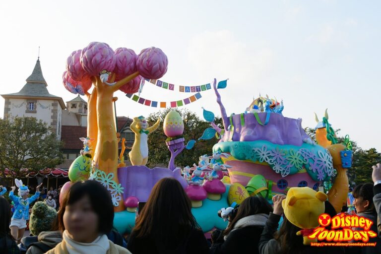 TDL ディズニー・イースター 2016 ヒッピティ・ホッピティ・スプリングタイム 停止位置 ポジ (4)