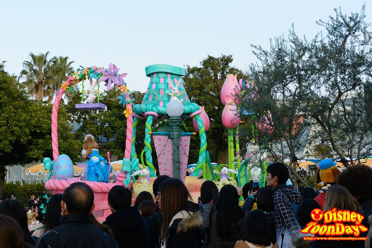 TDL ディズニー・イースター 2016 ヒッピティ・ホッピティ・スプリングタイム 停止位置 ポジ (8)