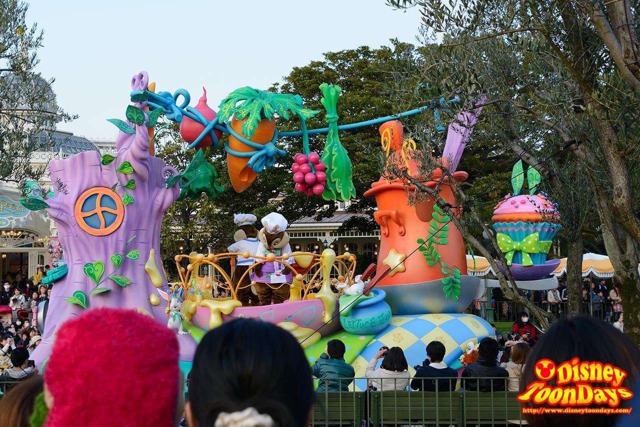 TDL ディズニー・イースター 2016 ヒッピティ・ホッピティ・スプリングタイム 停止位置 ポジ (9)