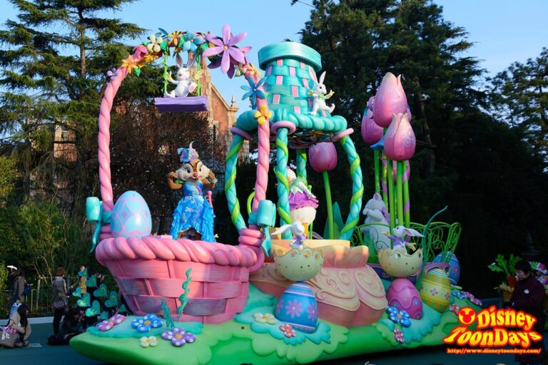 TDL ディズニー・イースター 2016 ヒッピティ・ホッピティ・スプリングタイム 舞踏会フロート