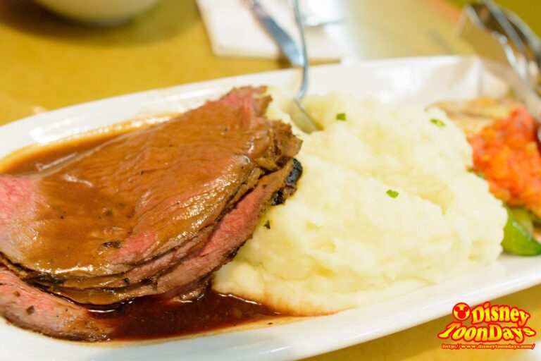 WDW エプコット フィーチャーワールド ガーデングリル メニュー ビーフ