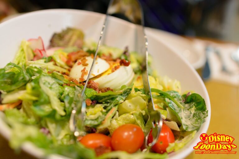 WDW エプコット フィーチャーワールド ガーデングリル メニュー サラダ