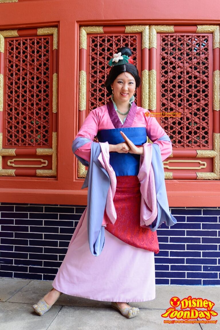 WDW エプコット ワールドショーケース 中国館 グリーティング ムーラン