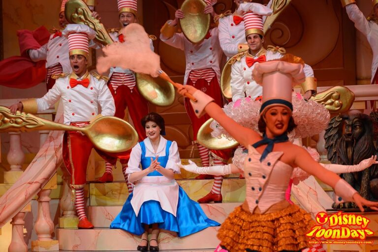 WDW ディズニーハリウッドスタジオ サンセットブルーバード ビューティー・アンド・ビースト・ライブ・オン・ステージ ベル