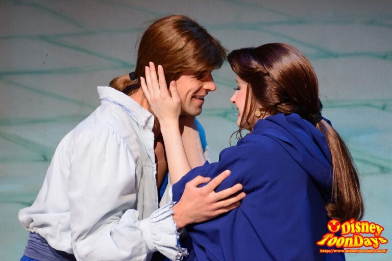 WDW ディズニーハリウッドスタジオ サンセットブルーバード ビューティー・アンド・ビースト・ライブ・オン・ステージ 野獣 ベル (3)