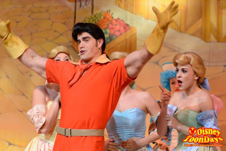 WDW ディズニーハリウッドスタジオ サンセットブルーバード ビューティー・アンド・ビースト・ライブ・オン・ステージ ガストン (2)