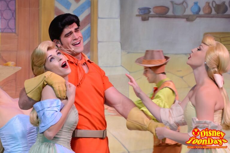 WDW ディズニーハリウッドスタジオ サンセットブルーバード ビューティー・アンド・ビースト・ライブ・オン・ステージ ガストン (3)