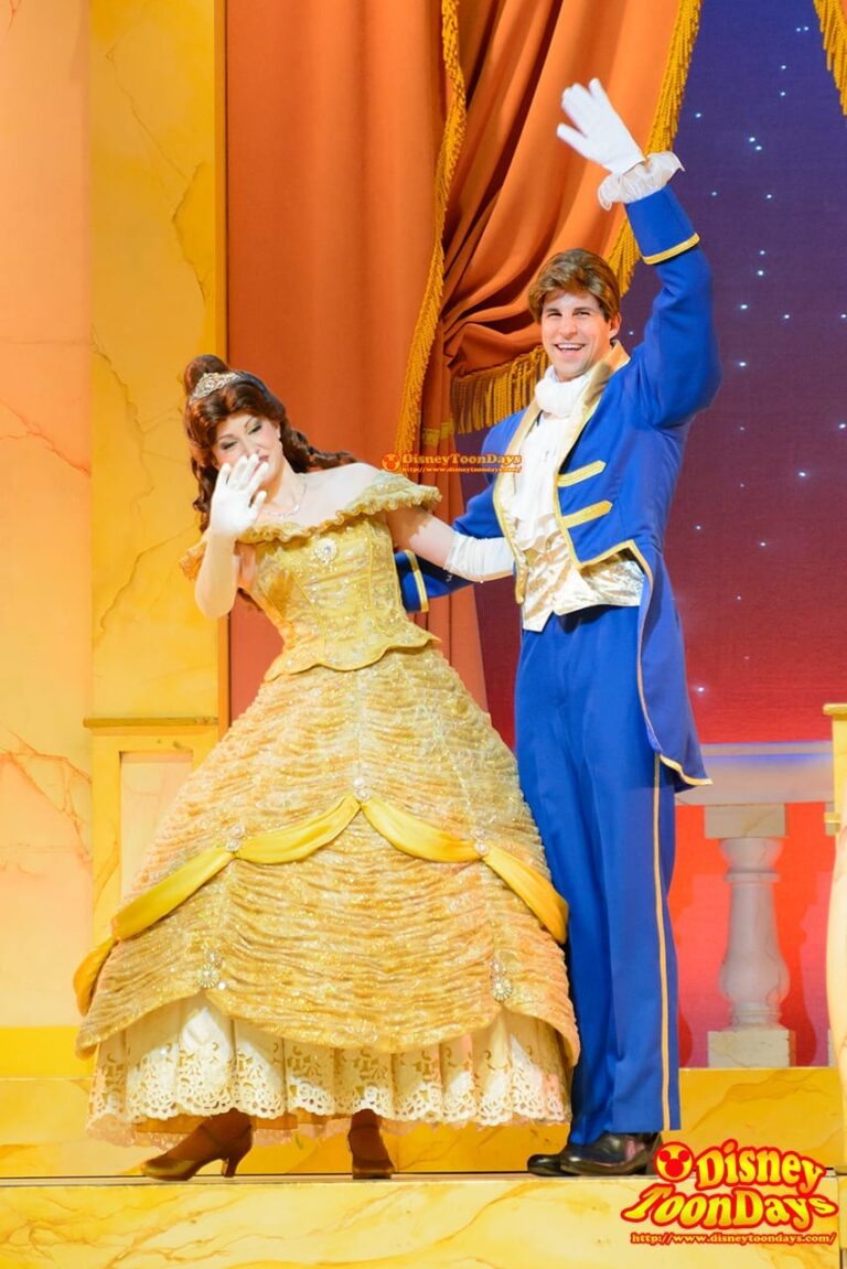 WDW ディズニーハリウッドスタジオ サンセットブルーバード ビューティー・アンド・ビースト・ライブ・オン・ステージ ベル 野獣