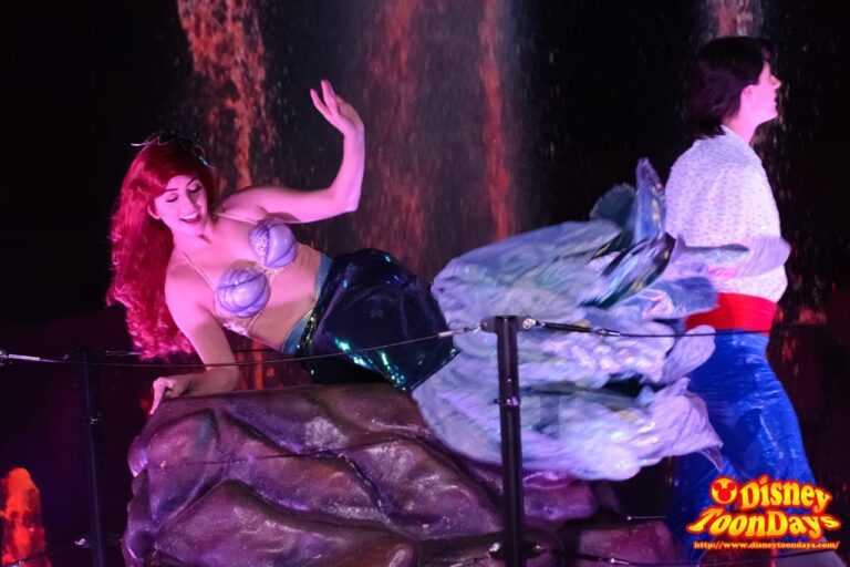 WDW ディズニーハリウッドスタジオ ハリウッドブルーバード ファンタズミック! アリエル エリック