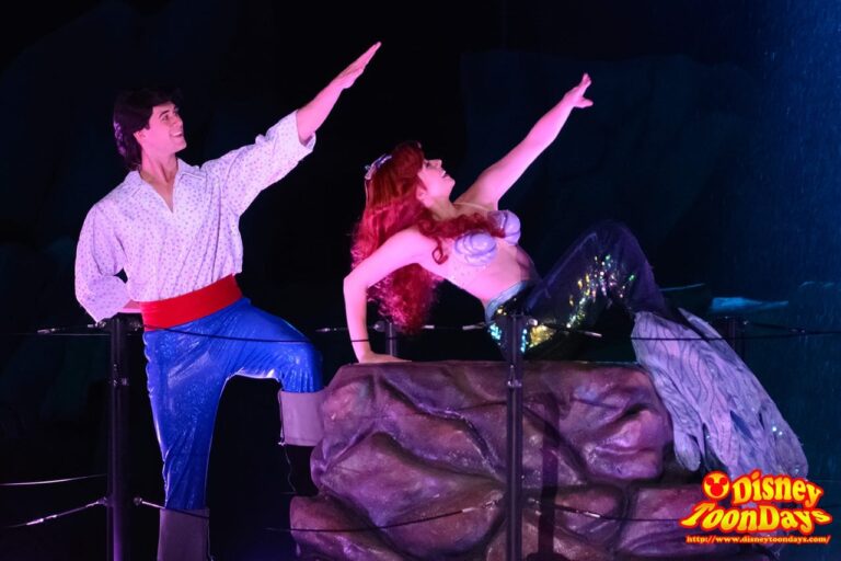 WDW ディズニーハリウッドスタジオ ハリウッドブルーバード ファンタズミック! エリック アリエル