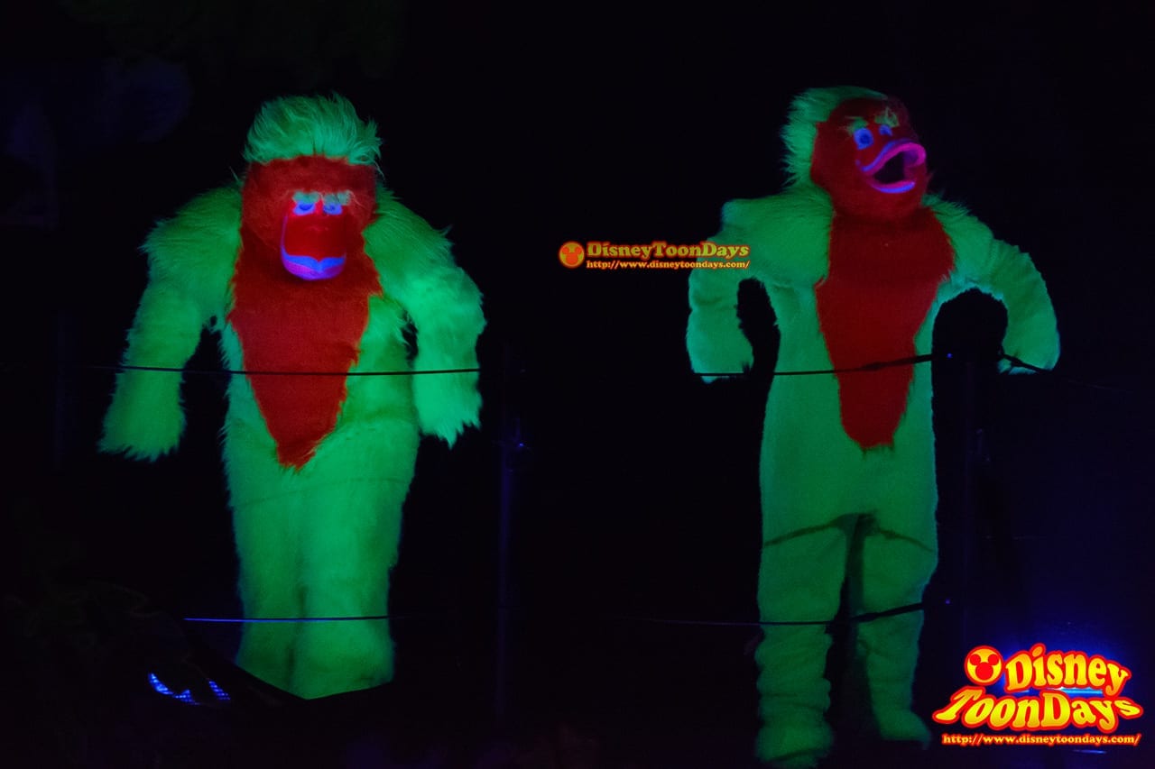 WDW ディズニーハリウッドスタジオ ハリウッドブルーバード ファンタズミック！ モンキー