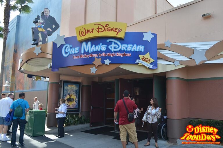 WDW ディズニーハリウッドスタジオ ミッキーアベニュー ウォルト・ディズニー・ワン・マンズ・ドリーム 外観