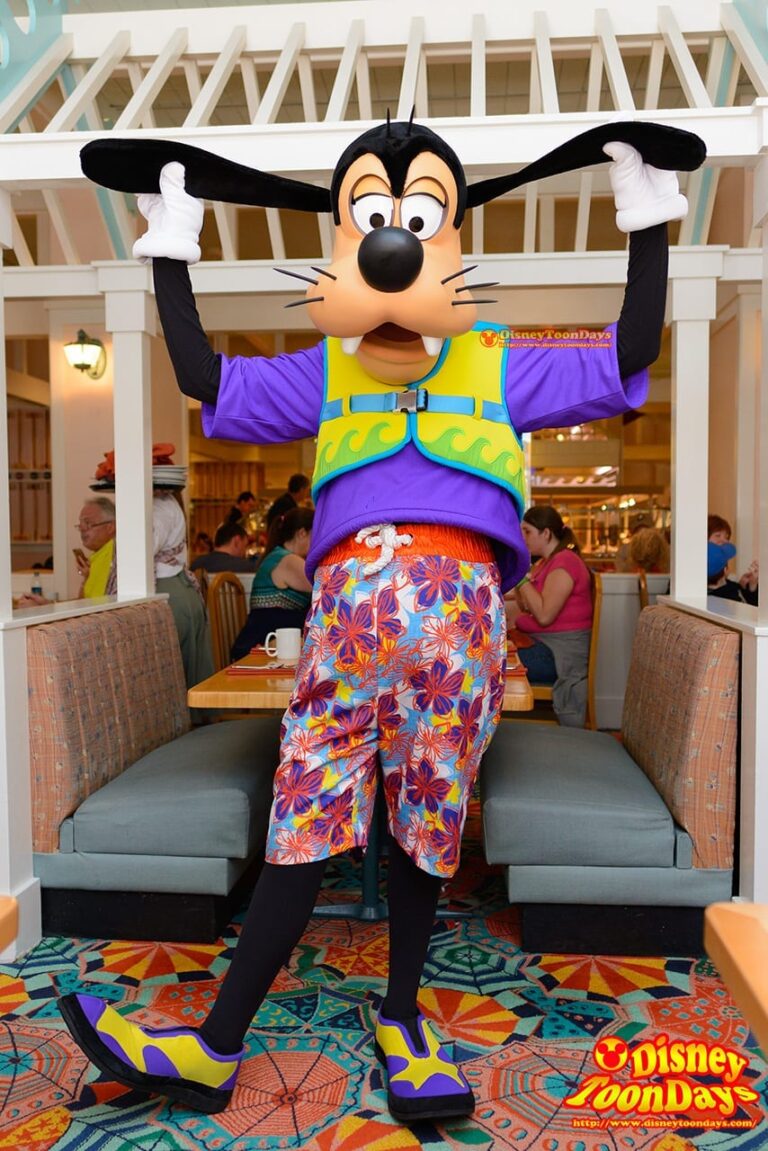 WDW ビーチ・クラブ・リゾート ケープメイ・カフェ グリーティング グーフィー