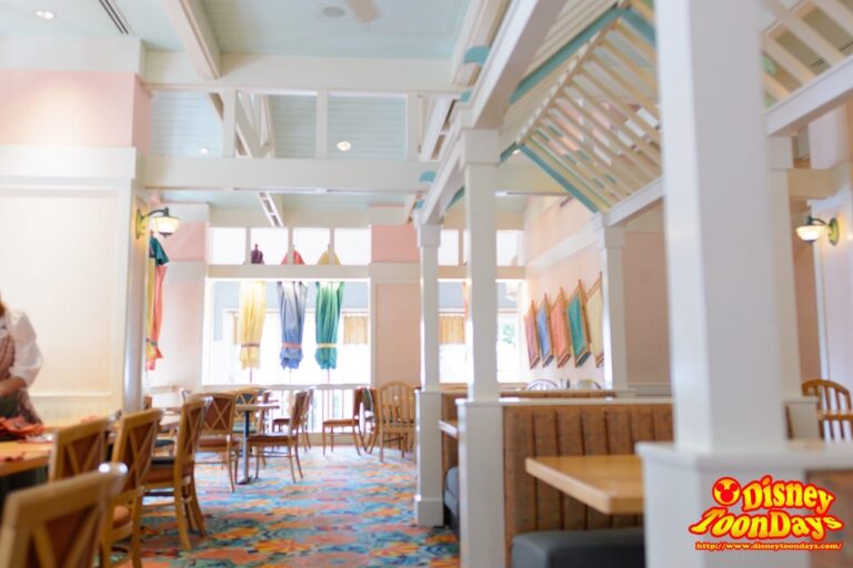WDW ビーチ・クラブ・リゾート ケープメイ・カフェ 店内