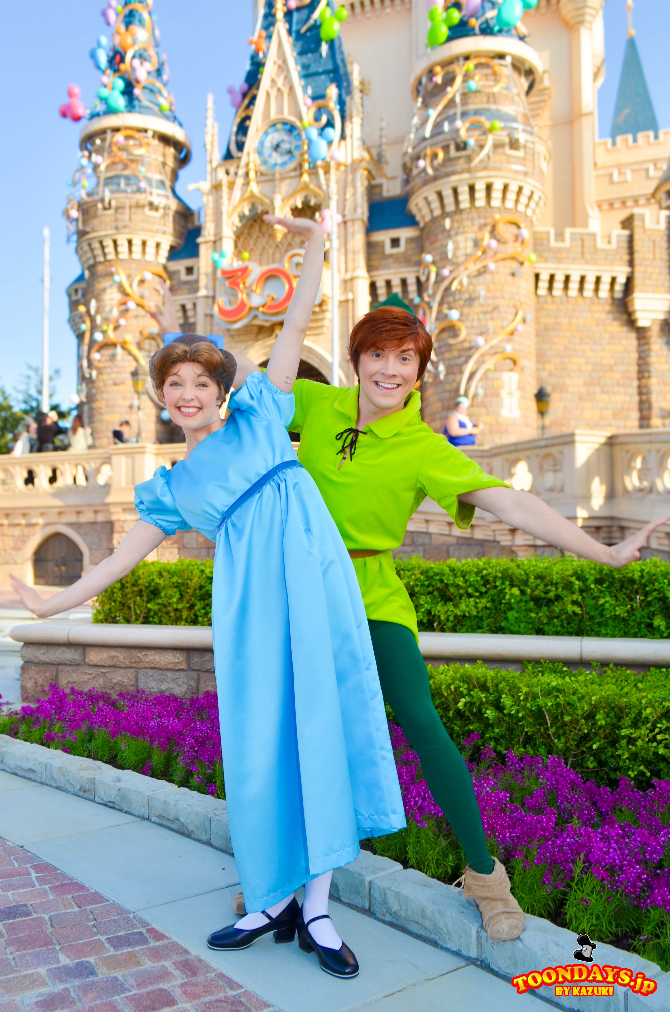 TDL ファンタジーランド フリーグリーティング ピーター・パン ウェンディ