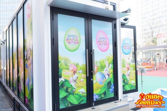 赤坂サカス ママサカス ディズニー・イースター 展示会場サイド 2016