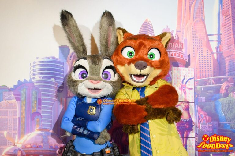 DLP ファンタジーランド グリーティング ニック ジュディ