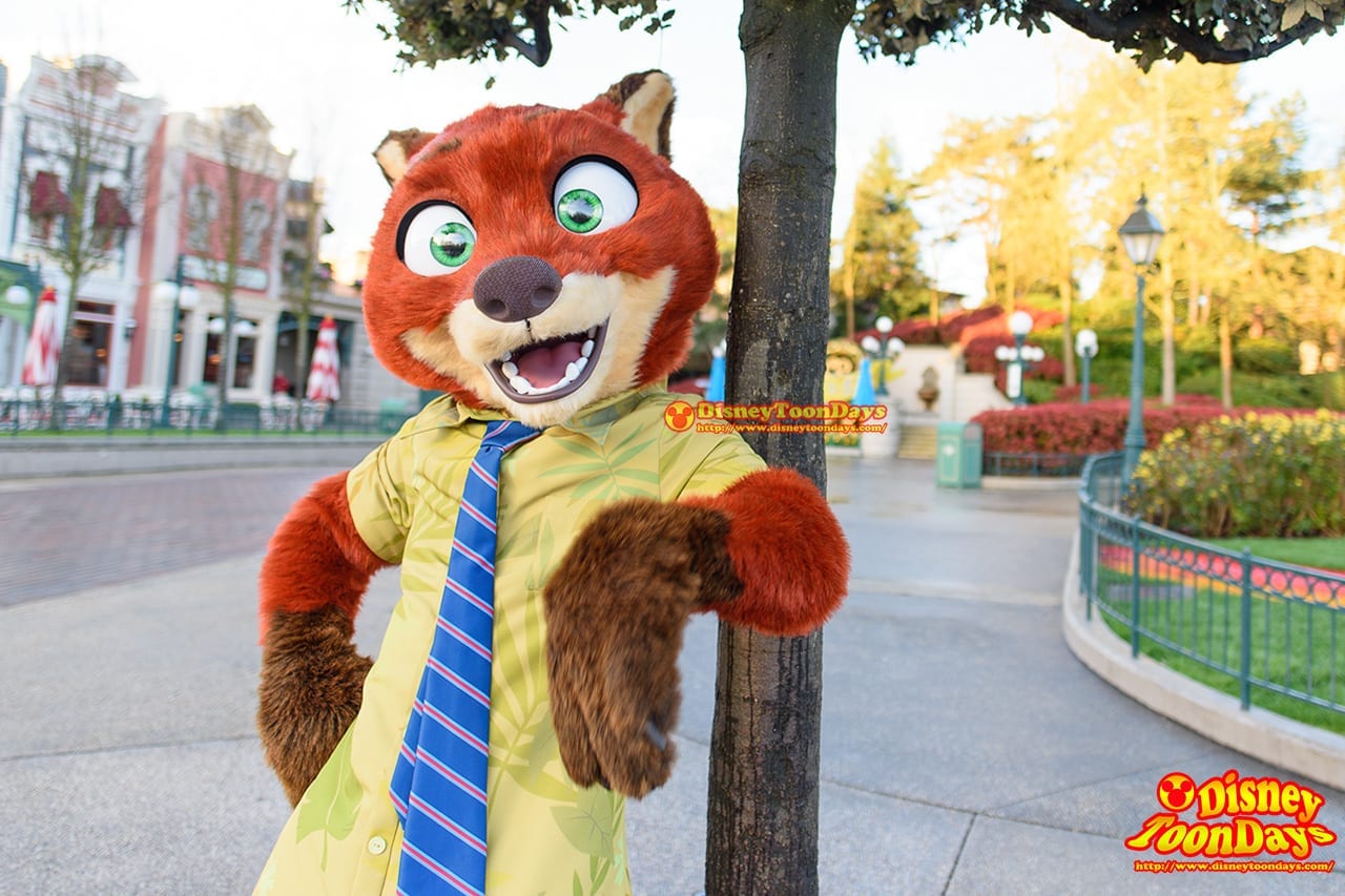 DLP ファンタジーランド グリーティング ニック ジュディ