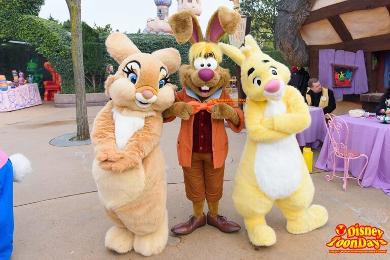 DLP ファンタジーランド グリーティング ミスバニー マーチへア ラビット