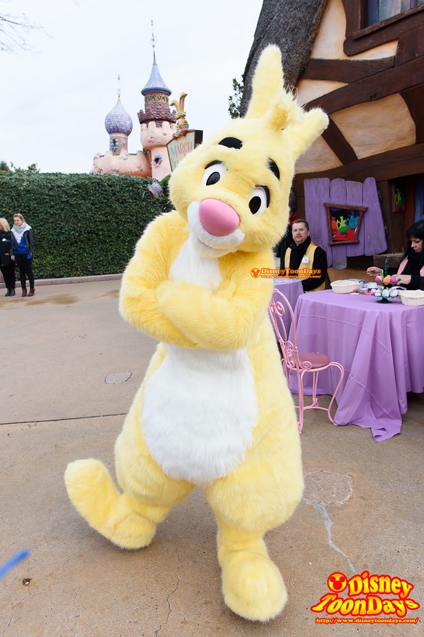 DLP ファンタジーランド グリーティング ラビット