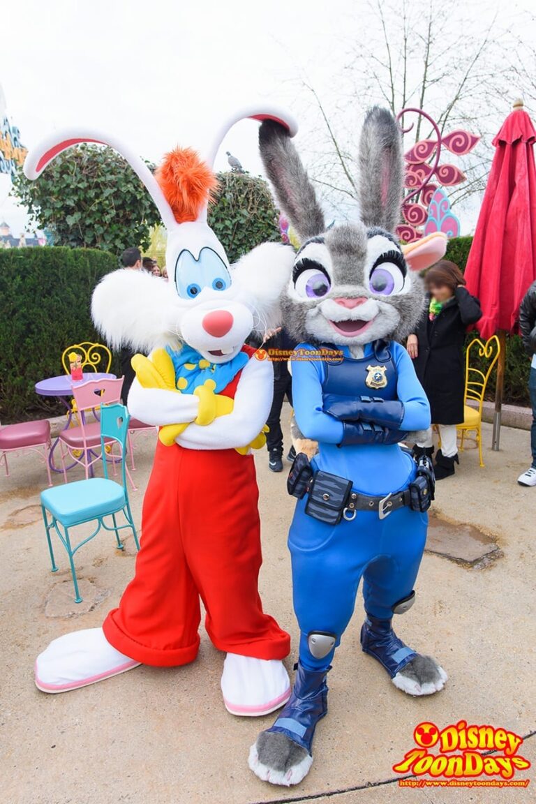 DLP ファンタジーランド グリーティング ロジャーラビット ジュディ・ホップス