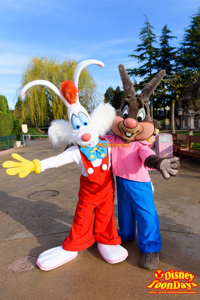 DLP ファンタジーランド グリーティング ロジャーラビット ブレア・ラビット