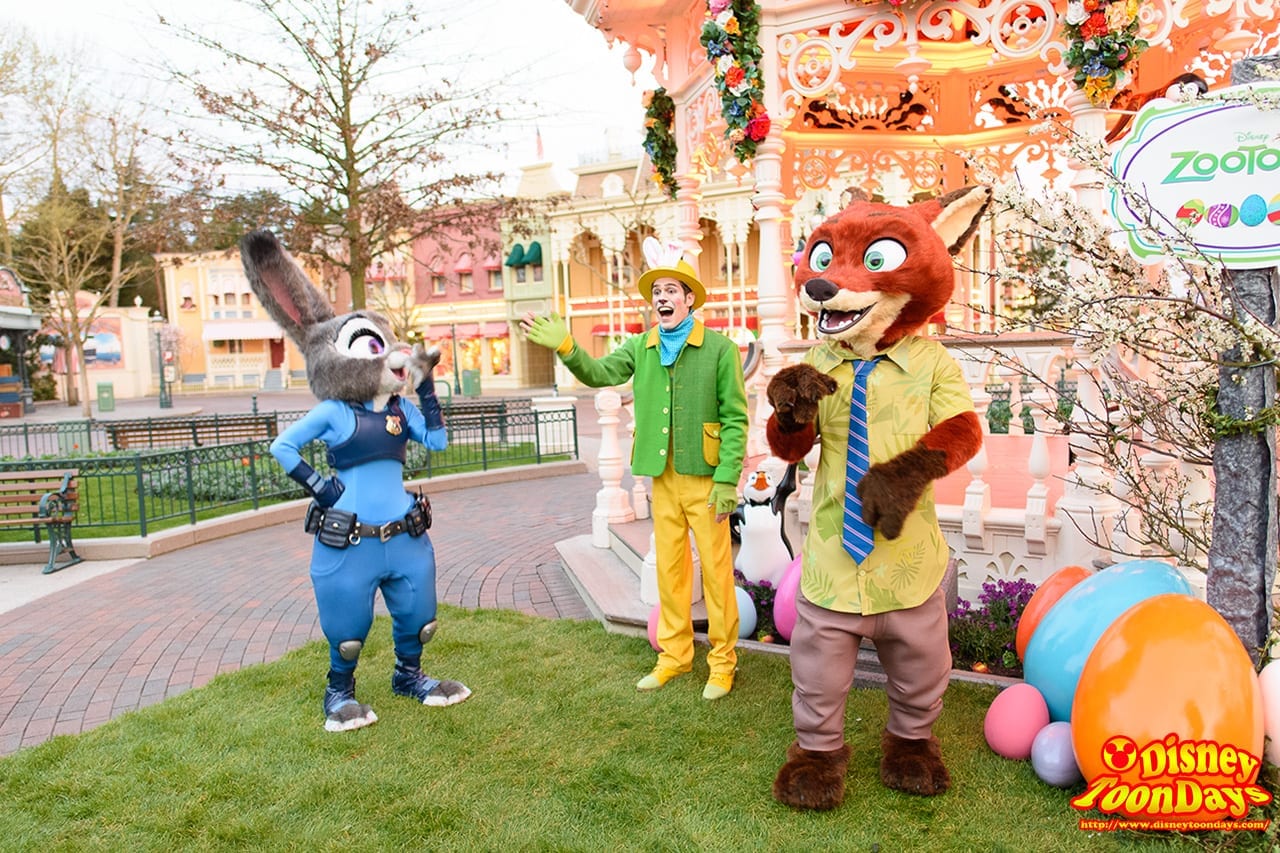 DLP 2016 スペシャルパーティー グリーティング ジュディ イースターバニー ニック