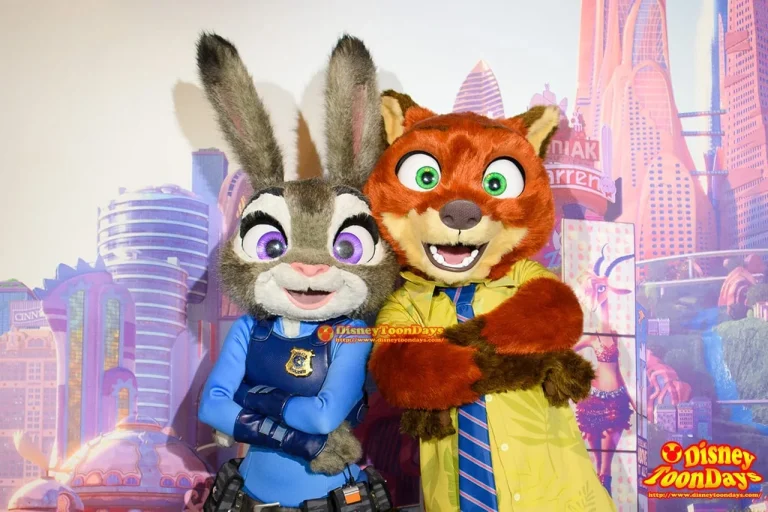 ディズニーランドリゾート&ウォルトディズニーワールドに「ズートピア」のニック&ジュディのグリーティング&パレード登場へ