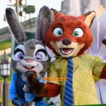 HKDL メインストリートUSAでニック＆ジュディ のグリーティング